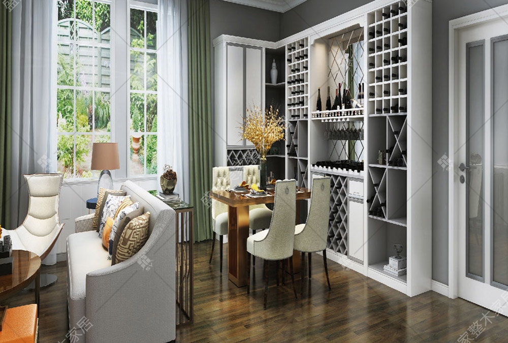 Light luxury series-wine cabinet