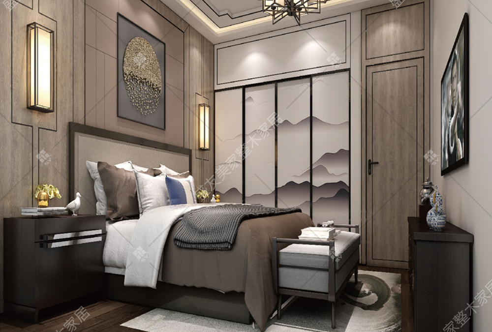 New Chinese-style series-bedroom